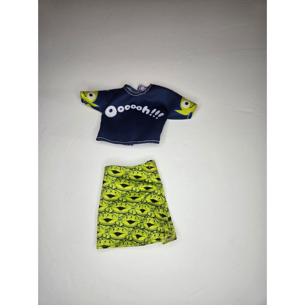 Barbie Toy Story Clothes: Alien Top & Skirt